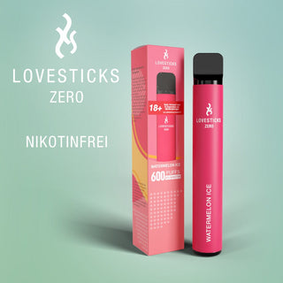 LOVESTICKS ZERO NIKOTINFREI – WATERMELON ICE E-ZIGARETTE (8125162979623)